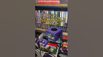 Top Ten Best Selling GameCube Games of ALL Time!! #gamecube  #top10 #nintendogames