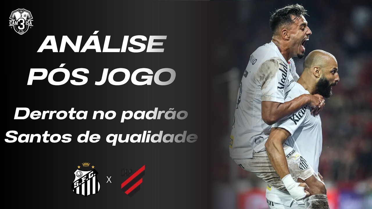 ANÁLISE PÓS JOGO - DERROTA NO PADRÃO SANTOS DE QUALIDADE