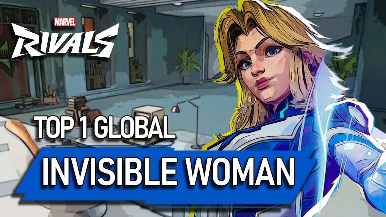 TOP 1 GLOBAL INVISIBLE WOMAN ! lf puppy - MARVEL RIVALS PRO