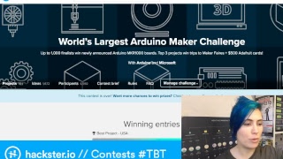 Hackster Contests: What's Hot? #TBT Profile