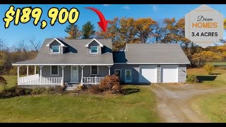 Own 3.4 Acres + Charming Country Home Cape Cod for Under $190K