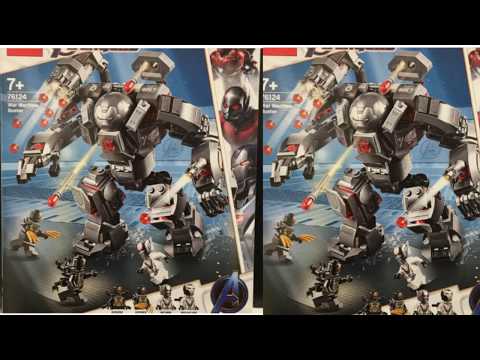 War Machine Crusher Lego Set