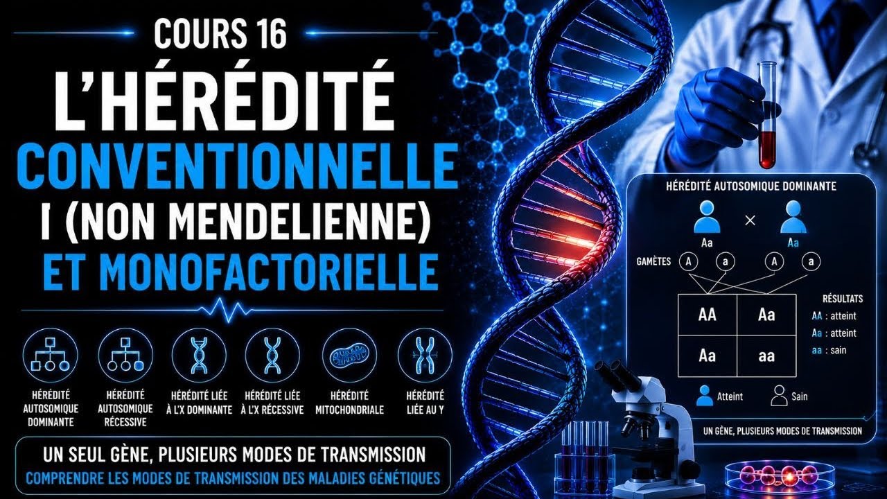HÉRÉDITÉ MONO-FACTORIELLE MENDÉLIENNE