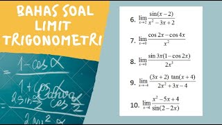 4 pembahasan soal limit trigonometri ...