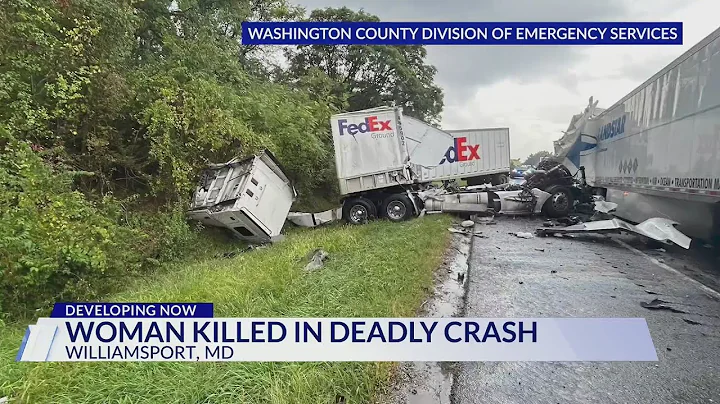 Woman Dies in Major Crash on I-81 in Washington County