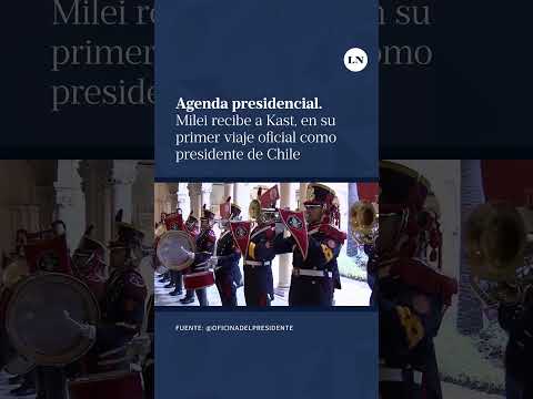 Milei recibe a Kast, en su primer viaje oficial como presidente de Chile