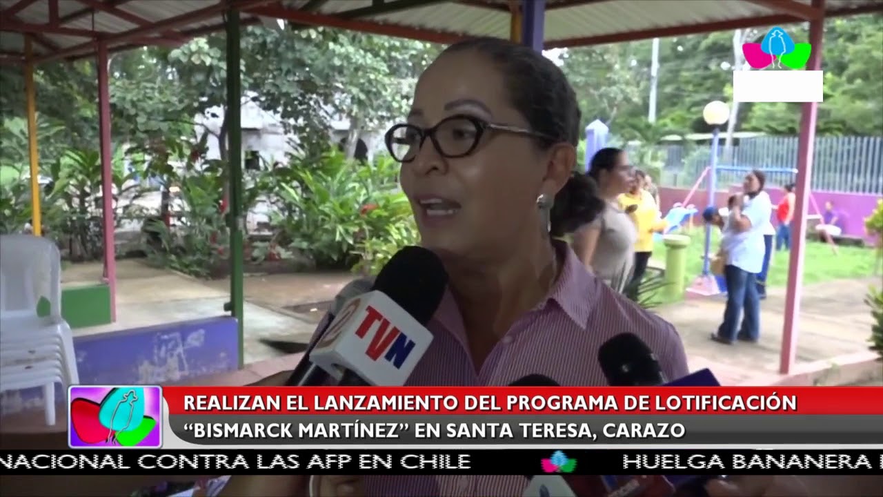 Multinoticias | Alcaldía de Santa Teresa lanza programa de lotes Bismarck Martínez nicaragua national costume