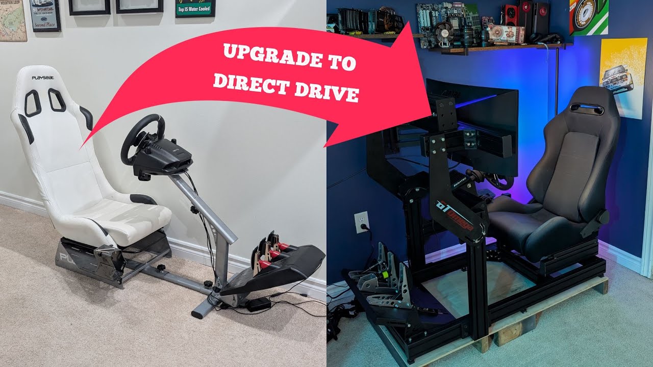 Why I Switched to a Direct Drive Wheel & Aluminum profile Sim Rig from ...