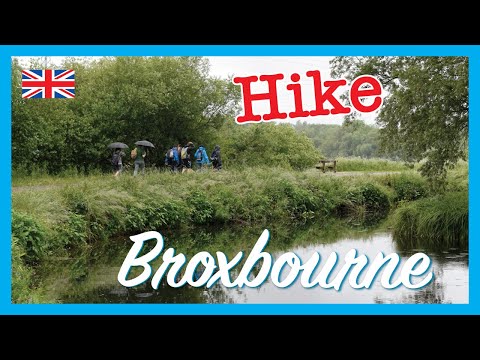 Cheshunt to Broxbourne walk | 🇬🇧 Hiking UK | England