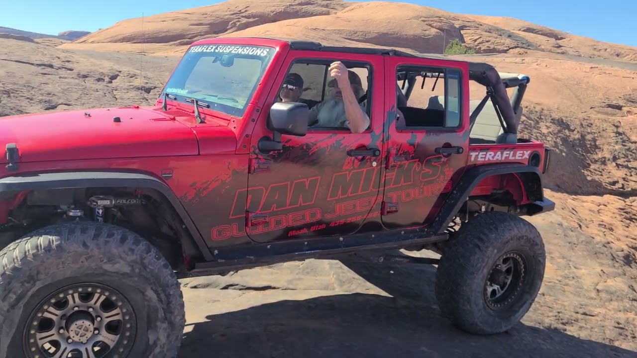 Dan Mick's Guided Tours History of Micky's Hot Tub Hells Revenge Moab Utah.