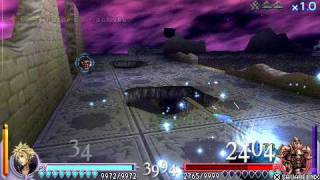 DISSIDIA FINAL FANTASY Cloud VS Gabranth LV 105ultime,barbare.avi