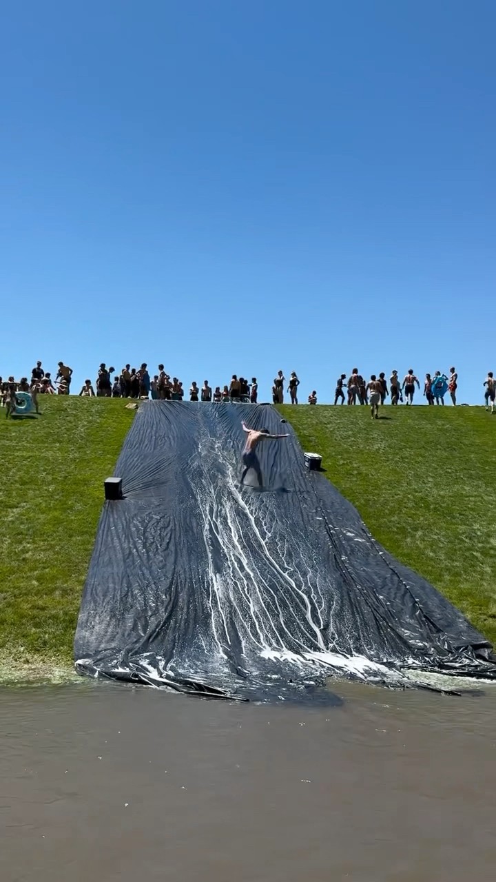 #JasonDeruloTV // Water Slide! #GotPermissionToPost From IG @dylan_chamb #SlowLow