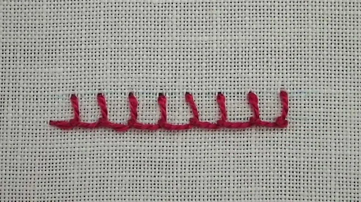 Buttonhole / Blanket Stitch