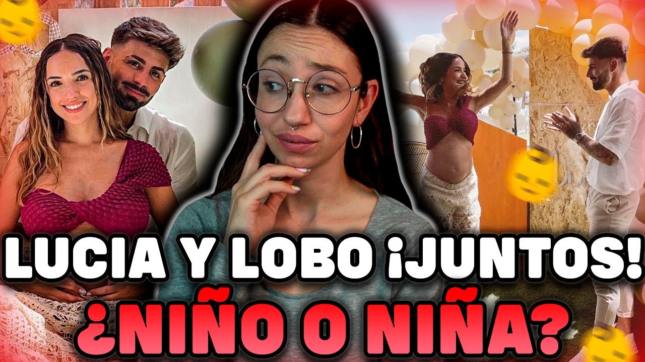 ¡LUCÍA y LOBO JUNTOS! REVELAN el GÉNERO del BEBE ¿NIÑO o NIÑA?
