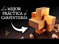 ¡Los Artesanos lo han hecho durante SIGLOS! ⚒️ Cómo hacer piezas de puzzle de madera Cruz del Diablo