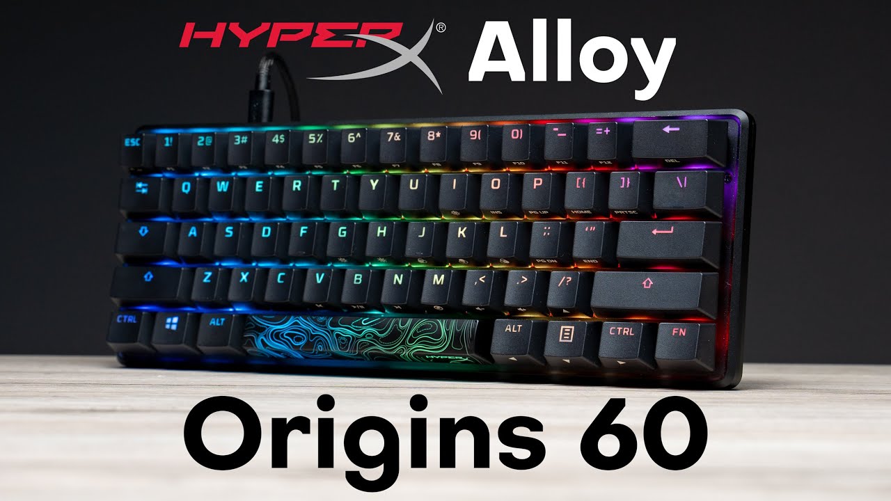 HyperX Alloy Origins 60 - mechanisches Gaming-Keyboard im Mini-Format