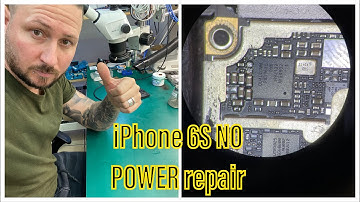 BASIC REPAIRS - iPHONE 6S WITH NO POWER AND NO BOOT - SHORT ON VCC_MAIN - BOOM