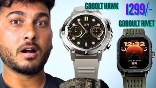Goboult Tuff Hawk & Tuff Rivet ₹1299 Smartwatch | Goboult Tuff Series Review