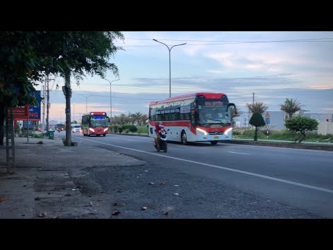 Video #152 Xe Khách Việt Nam (Ngắm xe khách tại thành phố... - YouTube