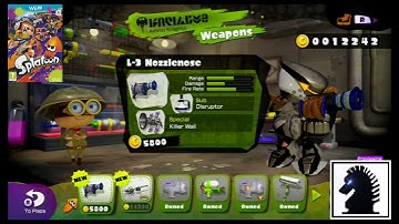 Wii U Splatoon - Double Trouble: L3 Nozzlenose & Custom E-Litre 3K