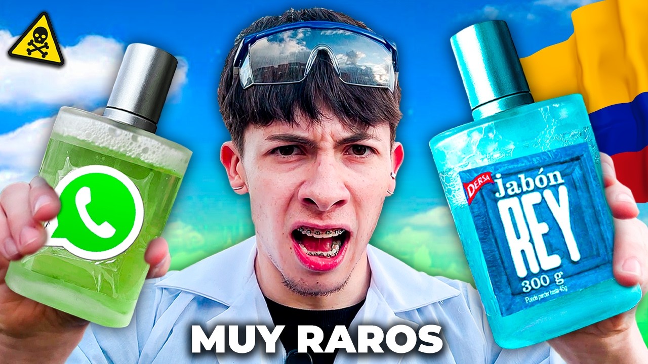 Hice Perfumes Con Cosas Raras y me intoxico 🤢