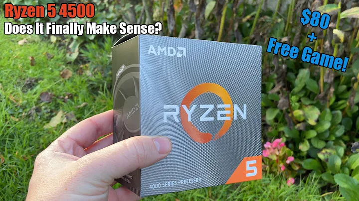 AMD最便宜的6核CPU：Ryzen 5 4500，值得购买吗？