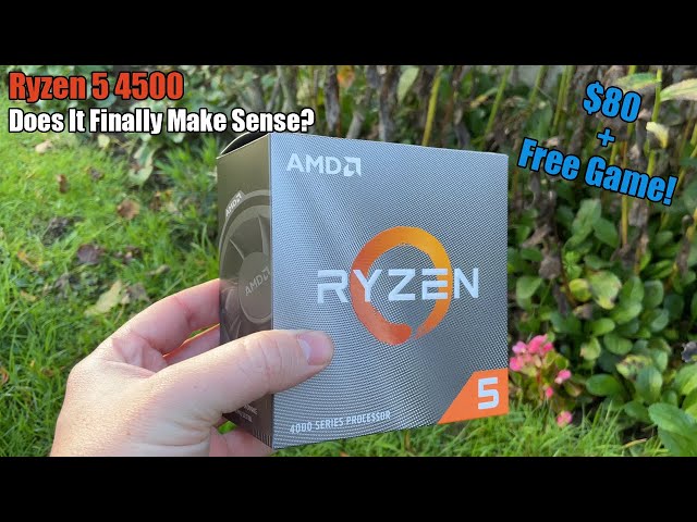 AMD Ryzen 5 4500 vs AMD Ryzen 5 7600: What is the difference?