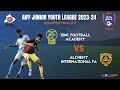 Zinc football academy vs alchemy international fa  aiff junior youth league 202324