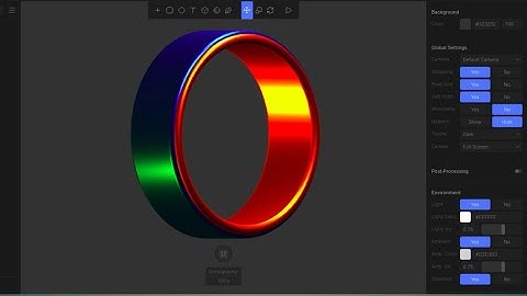 Amazing 3D Ring with Metallic Finish in just 3 Minutes | Spline