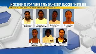 Several gang members receive 61-count indictment from Troup County Grand Jury