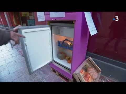 Pyrénées-Orientales : un frigo solidaire installé dans le centre ville de Prades