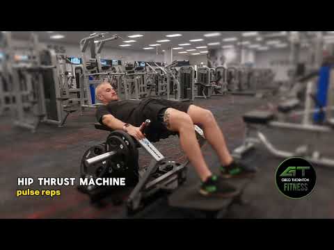 Hip Thrust Machine - pulse reps