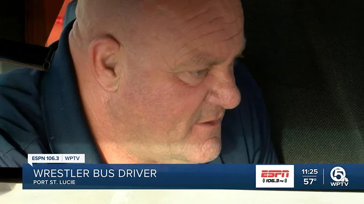 Bus driver Andrew Foster doubles as wrestler