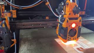 Z offset adjustment for Tridex