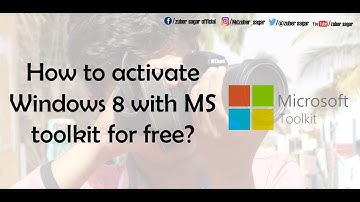 How to activate Windows 8 with MS toolkit for free?