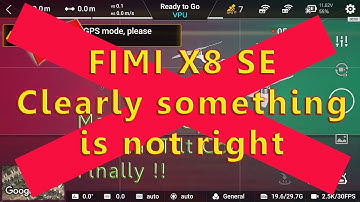 Fimi X8 SE - After the Update - Opps You