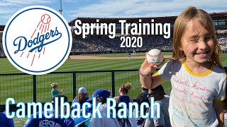 Camelback Ranch - Dodgers Spring Training 2020  - Day 1