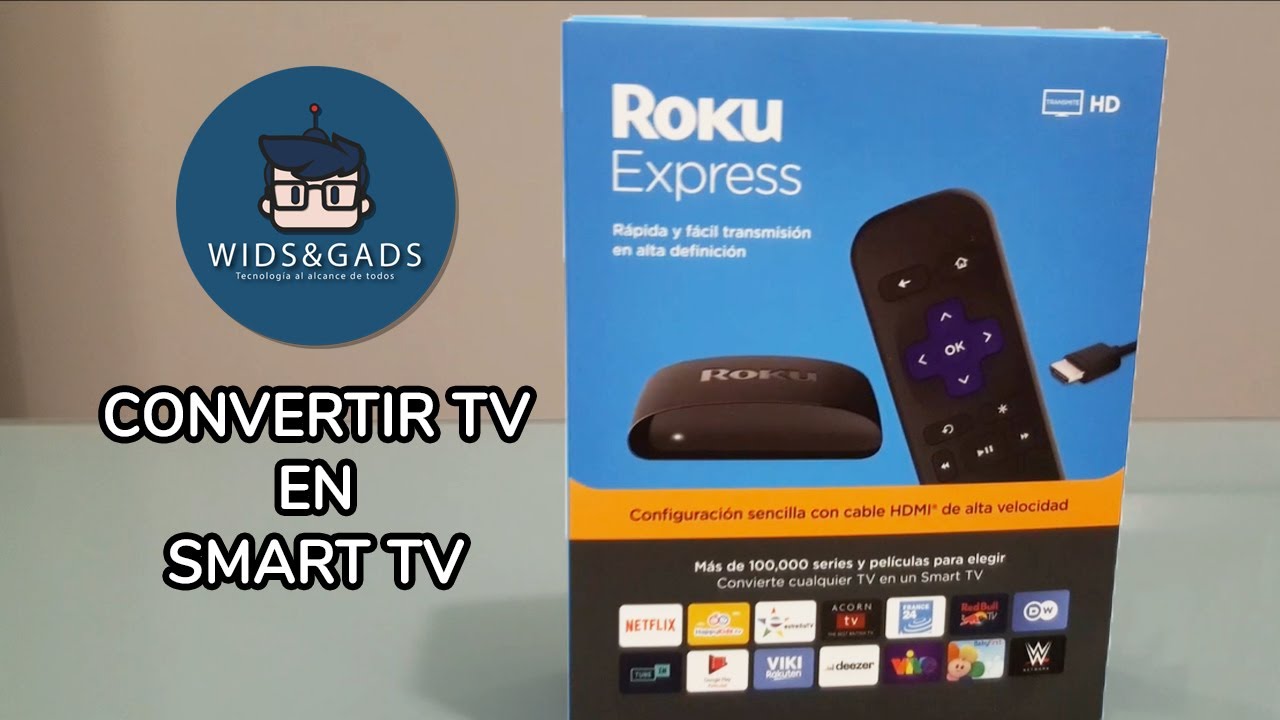 Como convertir mi televisión normal a una smart tv | ROKU - YouTube