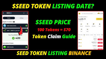 Finally Receive $SEED Airdrop | Seed Token Claim Guide | Seed Token Price & Listing Exchanges?