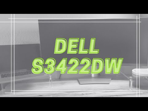 Dell 34 Curved Monitor - S3422DW