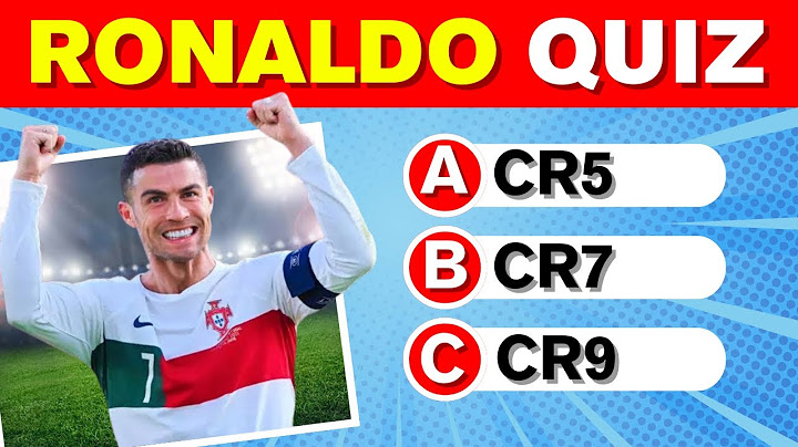 Ronaldo Quiz : How Well Do You Know Ronaldo | CR7