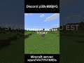MINECRAFT BEDROCK LIFESTEAL RIGHT NOW !! #minecraft #lifstealsmp #gaming #funny #edit