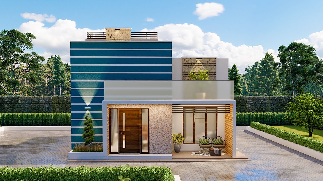 Get Inspired By This Box Type House Design Modern Village Home 2