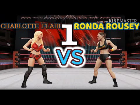 CHARLOTTE FLAIR VS RONDA ROUSEY