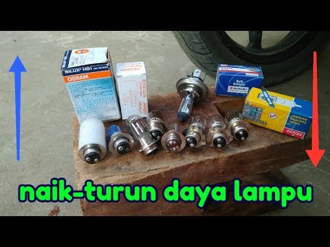 Aturan Pakai Lampu Motor Watt Besar