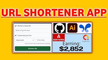 🤑 [$50/Day] How to Make a URL SHORTENER App Using AI on Mobile| Create APP & Make Money With AdMob