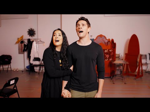 In Rehearsal with Casey Cott and Courtney Reed - YouTube