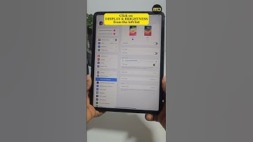 Turn On/Off Bold Text on iPad