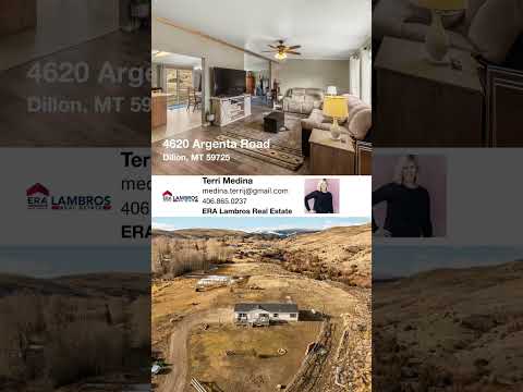 4620 Argenta Road, Dillon, MT home video tour
