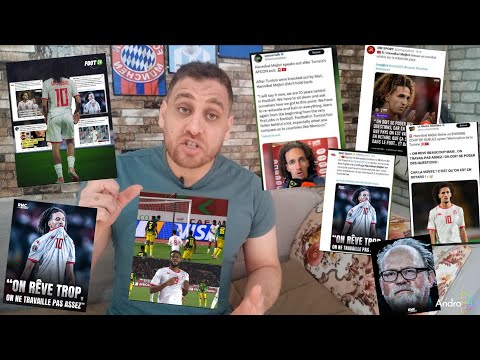 تصريحات المجبري تغزو الصحف العالمية ملا وحش RMC الفرنسية تونس أصبح منتخب صف ثالث 